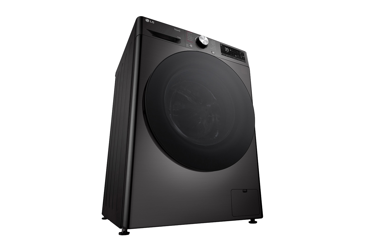 LG 11 kg Vaskemaskin(Sort) - Auto Dose, Steam, Energiklasse A, TurboWash360™, AI DD™, Smart Diagnosis™ med Wi-Fi, FV94ENS2QA