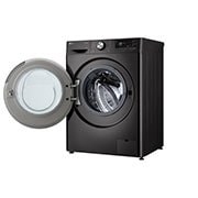 LG 11 kg Vaskemaskin(Sort) - Auto Dose, Steam, Energiklasse A, TurboWash360™, AI DD™, Smart Diagnosis™ med Wi-Fi, FV94ENS2QA