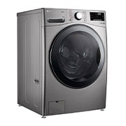LG 17 kg Vaskemaskine(Stainless Silver) - Steam, Energiklasse E, TurboWash™, Smart Diagnosis™ med Wi-Fi, FVB17NS2TE