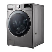 LG 17 kg Vaskemaskine(Stainless Silver) - Steam, Energiklasse E, TurboWash™, Smart Diagnosis™ med Wi-Fi, FVB17NS2TE