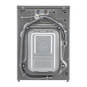 LG 17 kg Vaskemaskine(Stainless Silver) - Steam, Energiklasse E, TurboWash™, Smart Diagnosis™ med Wi-Fi, FVB17NS2TE