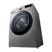 LG 17 kg Vaskemaskine(Stainless Silver) - Steam, Energiklasse E, TurboWash™, Smart Diagnosis™ med Wi-Fi, FVB17NS2TE