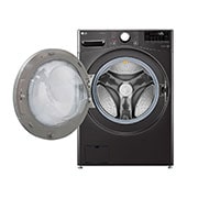 LG 20 kg Tvättmaskin(Svart) - Energiklass B, Steam, TurboWash™, AI DD™, Smart Diagnosis™ med Wi-Fi, FVB20NS2TE