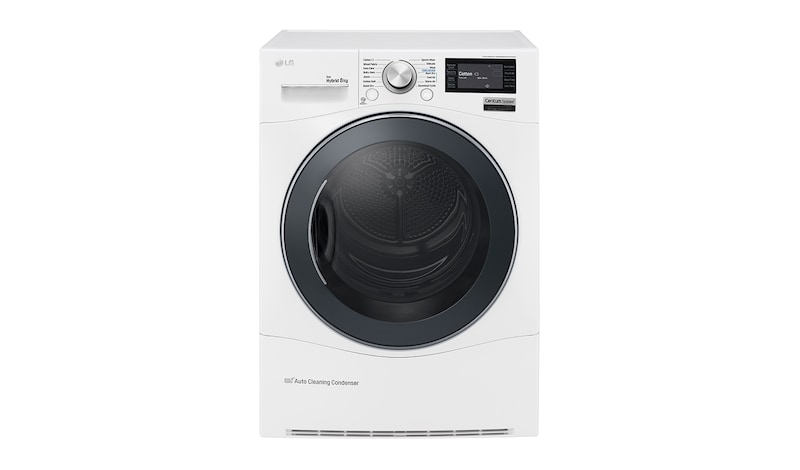 LG 8-Kg Centum System™  Eco Hybrid Tørretumbler Varmepumpeteknologi, RC8084AV3W