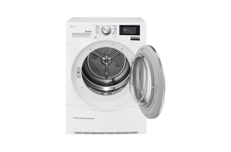 LG 8-Kg Centum System™  Eco Hybrid Tørretumbler Varmepumpeteknologi, RC8084AV3W