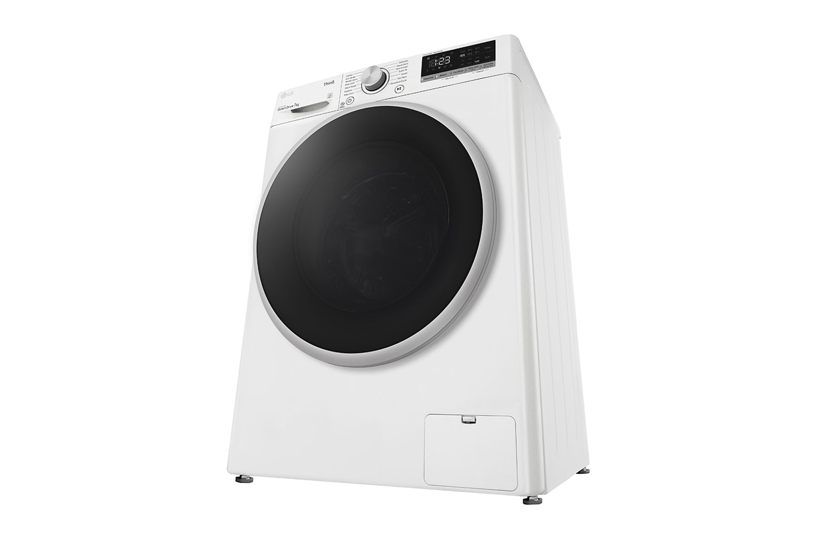LG 7 kg Vaskemaskine(Hvid) - Energiklasse D, AI DD™, Smart Diagnosis™, P2A3QN1WSE