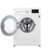 LG 8 kg Vaskemaskine(Hvid) - Energiklasse D, 6 Motion Direct Drive, Smart Diagnosis™, P4AMTN0W