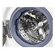 LG 9 kg / 6 kg Kombineret vaskemaskine/tørretumbler(Hvid) - Steam, Energiklasse E, TurboWash™, AI DD™, Smart Diagnosis™ med Wi-Fi, CV50V6S2EE