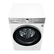 LG 12 kg Vaskemaskin(Hvid) - Steam+, Energiklasse A, TurboWash360™, AI DD™, Smart Diagnosis™ med Wi-Fi, P4AVBS2WE