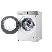 LG 10.5 kg Vaskemaskin(Hvid) - Steam+, Energiklasse A, TurboWash360™, AI DD™, Smart Diagnosis™ med Wi-Fi, P4AVJS2WE