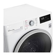 LG 8 kg Vaskemaskine(Hvid) - Steam, Energiklasse C, AI DD™, Smart Diagnosis™, K4WV408S0WE