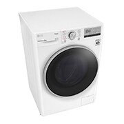 LG 8 kg Vaskemaskine(Hvid) - Steam, Energiklasse D, AI DD™, Smart Diagnosis™ med Wi-Fi, W4WV408S1W