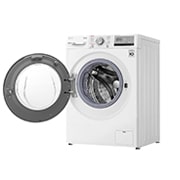 LG 8 kg Vaskemaskine(Hvid) - Steam, Energiklasse D, AI DD™, Smart Diagnosis™ med Wi-Fi, W4WV408S1W
