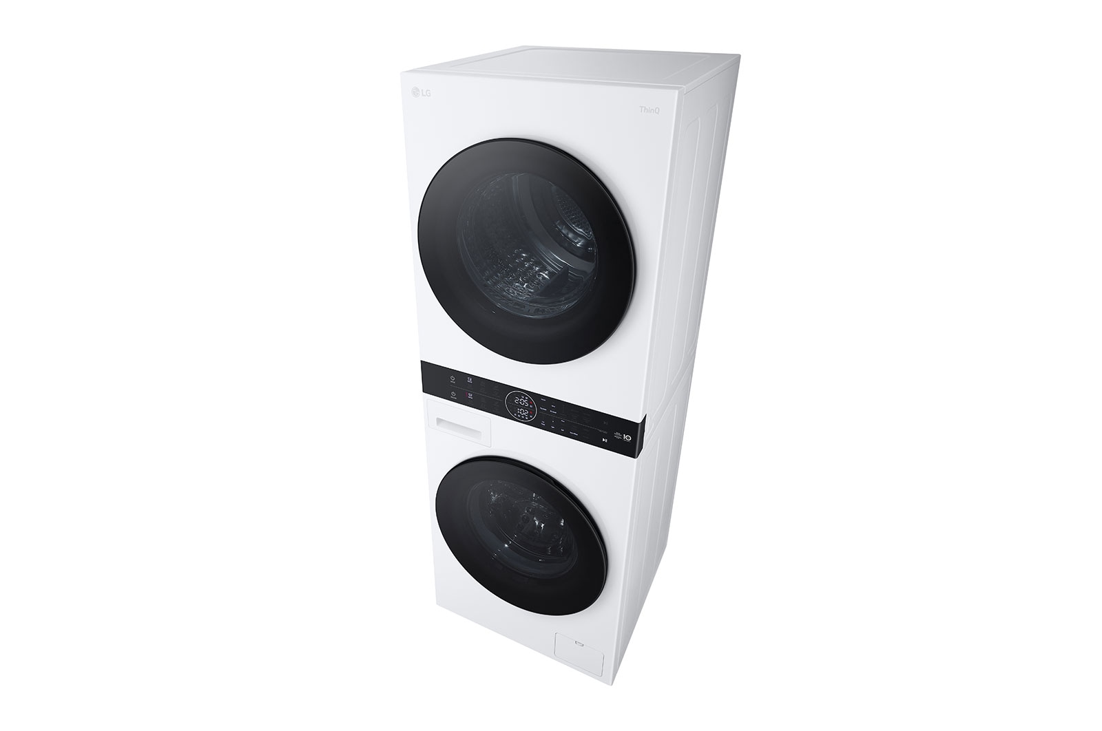 LG 12 kg / 10 kg WashTower(Hvid) - Energiklasse A/A+++, Steam, TurboWash™360, AI DD™, Dual Inverter Heatpump™, WT1210WWF