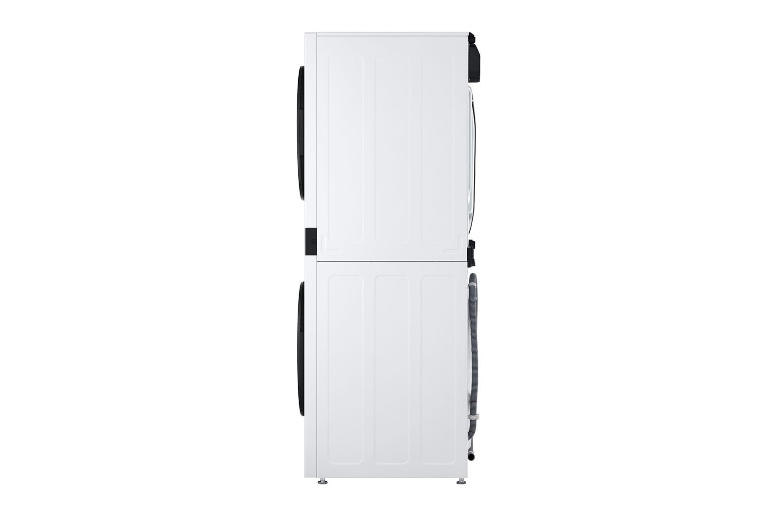 LG 12 kg / 10 kg WashTower(Hvid) - Energiklasse A/A+++, Steam, TurboWash™360, AI DD™, Dual Inverter Heatpump™, WT1210WWF