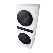 LG 12 kg / 10 kg WashTower(Hvid) - Energiklasse A/A+++, Steam, TurboWash™360, AI DD™, Dual Inverter Heatpump™, WT1210WWF