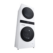 LG 12 kg / 10 kg WashTower(Hvid) - Energiklasse A/A+++, Steam, TurboWash™360, AI DD™, Dual Inverter Heatpump™, WT1210WWF