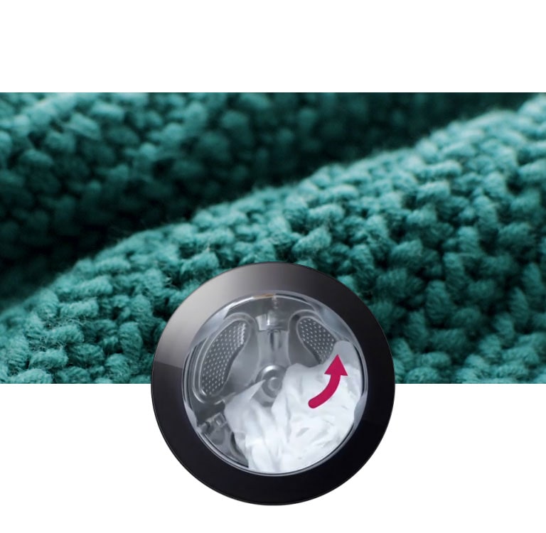 Når der skal vaskes sweatere, blød bomuld og jeans, aktiveres et vaskeprogram, der passer til tøjet.