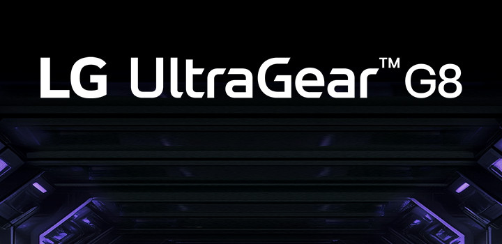 Billede med logo for UltraGear™ OLED GX8.