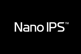 Logo for Nano IPS.