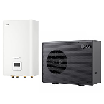 7 kW R290 Monobloc luft/vand-varmepumpe med Hydrobox, 3Ø
