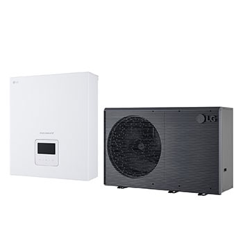 14 kW R290 Monobloc luft/vand-varmepumpe med kontrolboks, 3Ø