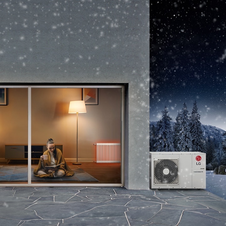 Varmt hus med effektivitet