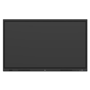 Front view of LG UHD TV, 