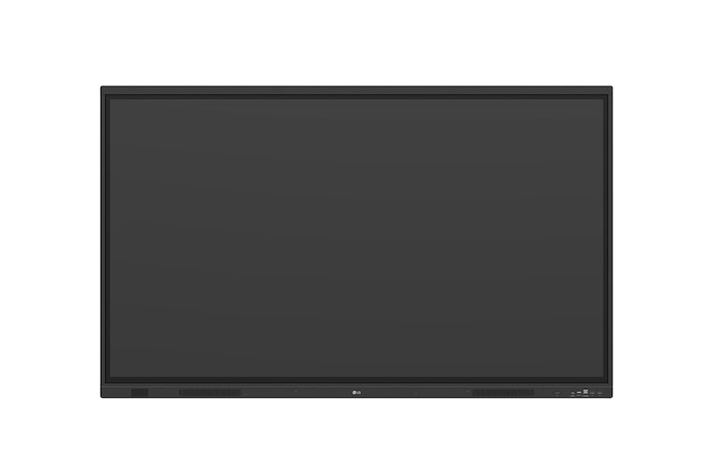 Front view of LG UHD TV, 
