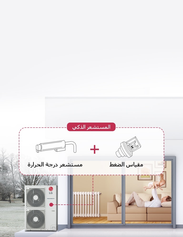 تسخين سريع وموثوق بواسطة المستشعر الذكي