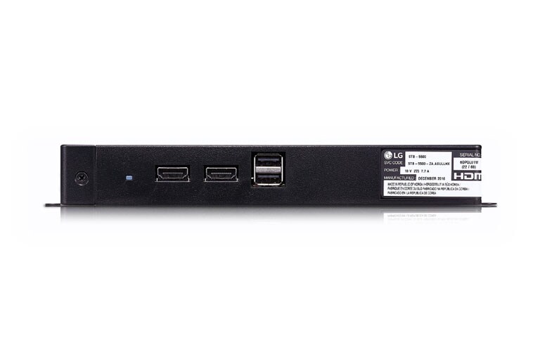 LG نظام فك التشفير المدمج Pro:Idiom®‎, STB-5500