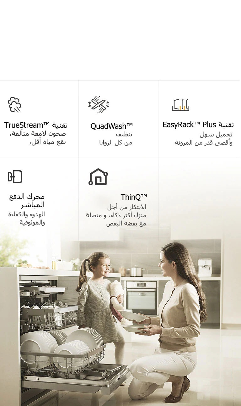 الأسباب لشراء غسالة صحون LG؟1