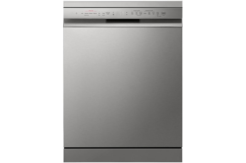 المنظر الأمامي لـ غسالة صحون إل جي/ ™QuadWash/Steam™| AOD|ThinQ DFC435FP