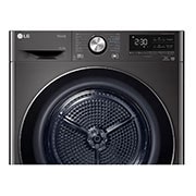 LG مجفف 10.1 كجم، أسود، تجفيف فائق مع توفير للطاقة, RH10V9JV2W