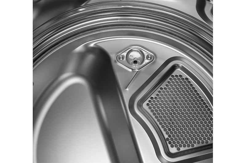 LG مجفف ذو عاكس مزدوج سعة 16 كجم، مع مستشعر تجفيف, العناية بالحساسية ، بلون فضي، يدعم تطبيق ThinQ, RH16U8EVCW