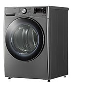 LG مجفف ذو عاكس مزدوج سعة 16 كجم، مع مستشعر تجفيف, العناية بالحساسية ، بلون فضي، يدعم تطبيق ThinQ, RH16U8EVCW