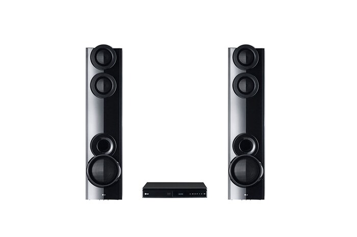 LG مسرح منزلي مع 2 مكبرات صوت برجية - LHD677, LHD677