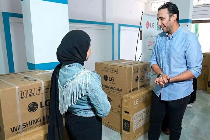 إل جي ومصر الخير يختتمان حملة تجهيز العرائس في محافظة الدقهلية