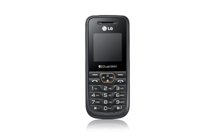 المنظر الأمامي لـ هاتف ببطاقتى SIM A190