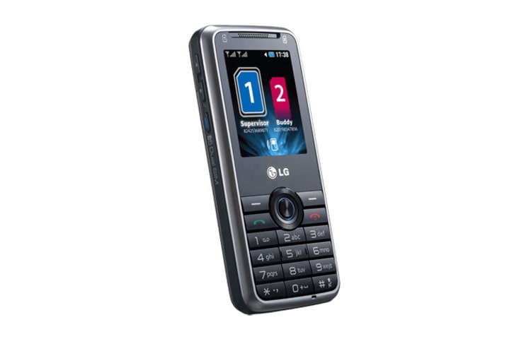 LG هاتف بشريحتين مع موضح LED , 1.3 ميجا بيكسل كاميرا , بطارية ذات طاقة عالية, ومشغل MP3-MPEG4 , راديو FM., GX200