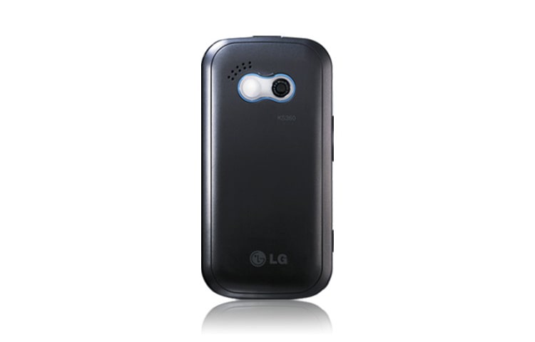 LG هاتف محمول ذو كاميرا بدقة 2 ميجابكسل، ولوحة مفاتيح QWERTY، والرسائل القصيرة SMS، ومعالج البريد الإلكتروني، والشبكات الاجتماعية, KS360