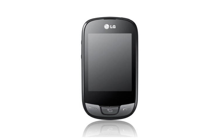 المنظر الأمامي لـ هاتف باللمس و شاشه مقاس 2.8 بوصه T505