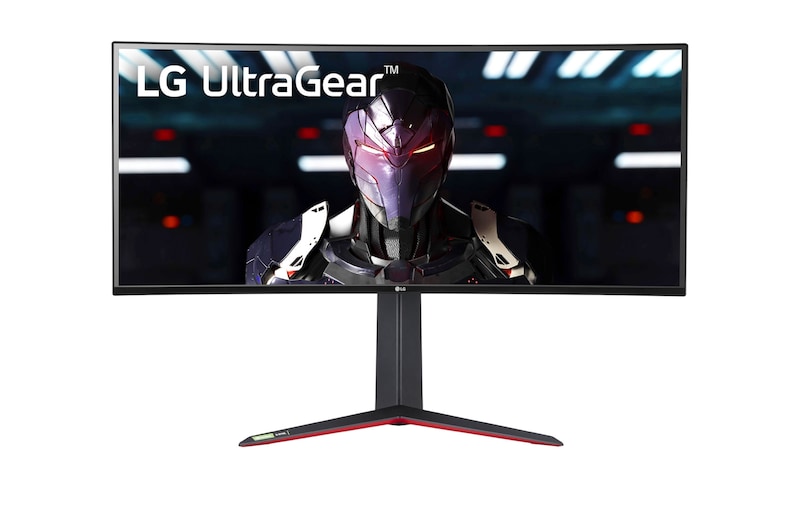 LG شاشة ألعاب منحنية 21:9 UltraGear™ Nano بسرعة استجابة 1 مللي ثانية IPS مميزة (GtG) وحجم 34 بوصة, 34GN850-B