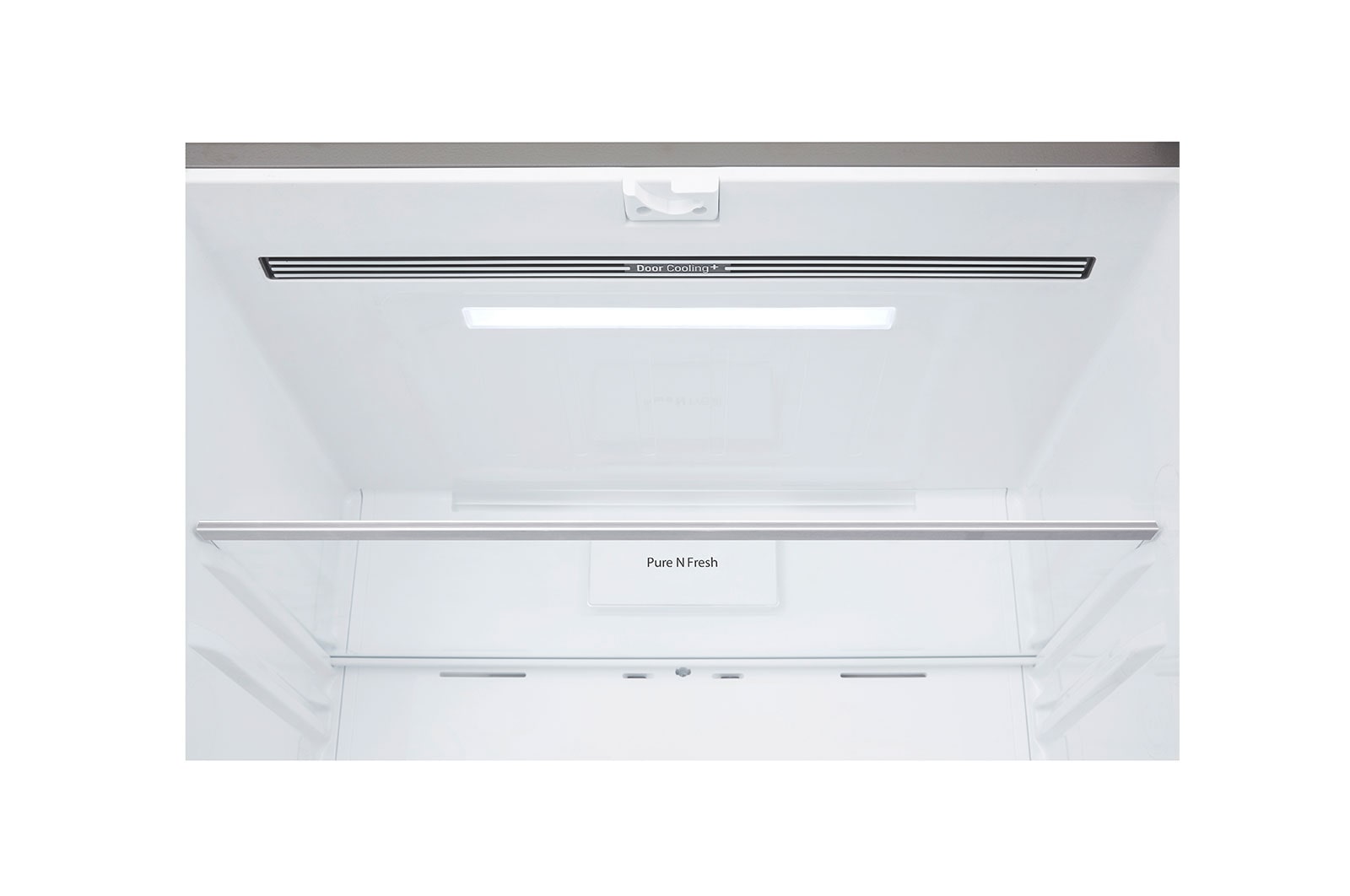 LG ثلاجة ذات 4 أبواب، ضاغط خطي عاكس، سعة  530 لترًا، 19 قدمًا مكعبًا, GC-B22FTLPL
