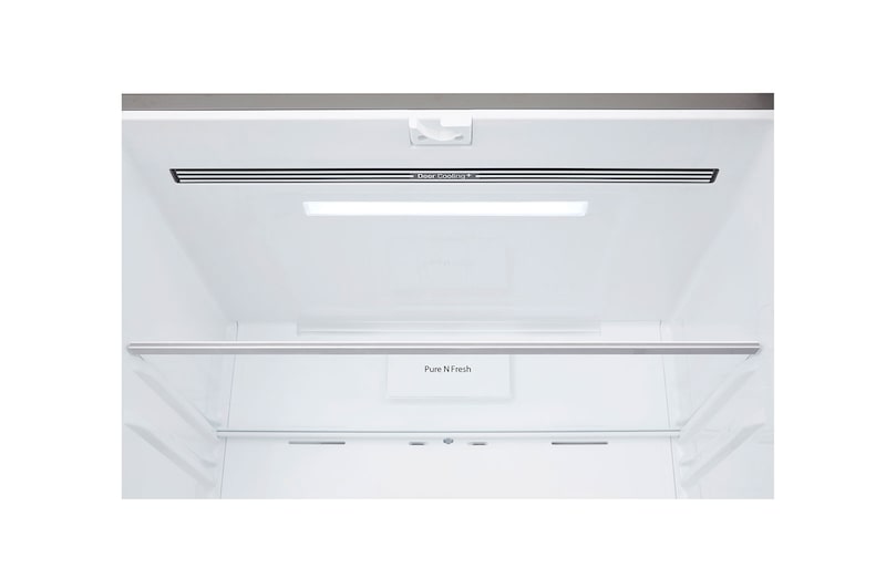 LG ثلاجة ذات 4 أبواب، ضاغط خطي عاكس، سعة  530 لترًا، 19 قدمًا مكعبًا, GC-B22FTLPL