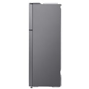 LG ثلاجة سعة 438 لتر فريزر علوي، تبريد باب، فضي , GC-C602HLCL