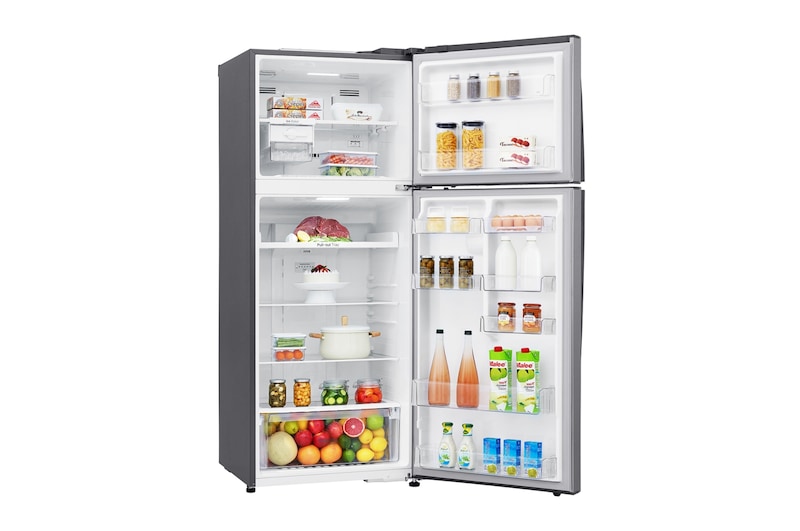 LG ضاغط خطي 438 لترًا، 15 قدمًا مكعبًا، رقمية، فلتر تنقية Hygiene Fresh، خاصية Door Cooling, GC-C602HLCU