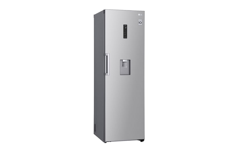 LG ثلاجة سعة 384 لتر التشخيص الذكي، فضي, GC-F411ELDM