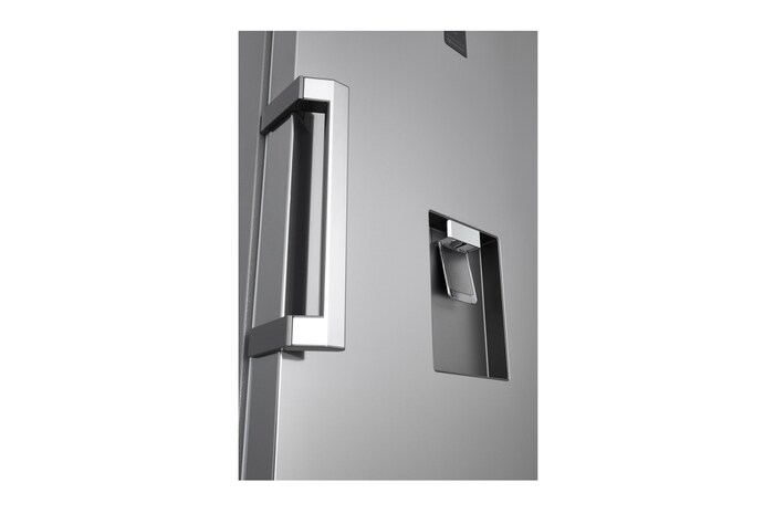 LG ثلاجة سعة 384 لتر التشخيص الذكي، فضي, GC-F411ELDM