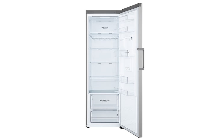 LG ثلاجة سعة 384 لتر التشخيص الذكي، فضي, GC-F411ELDM